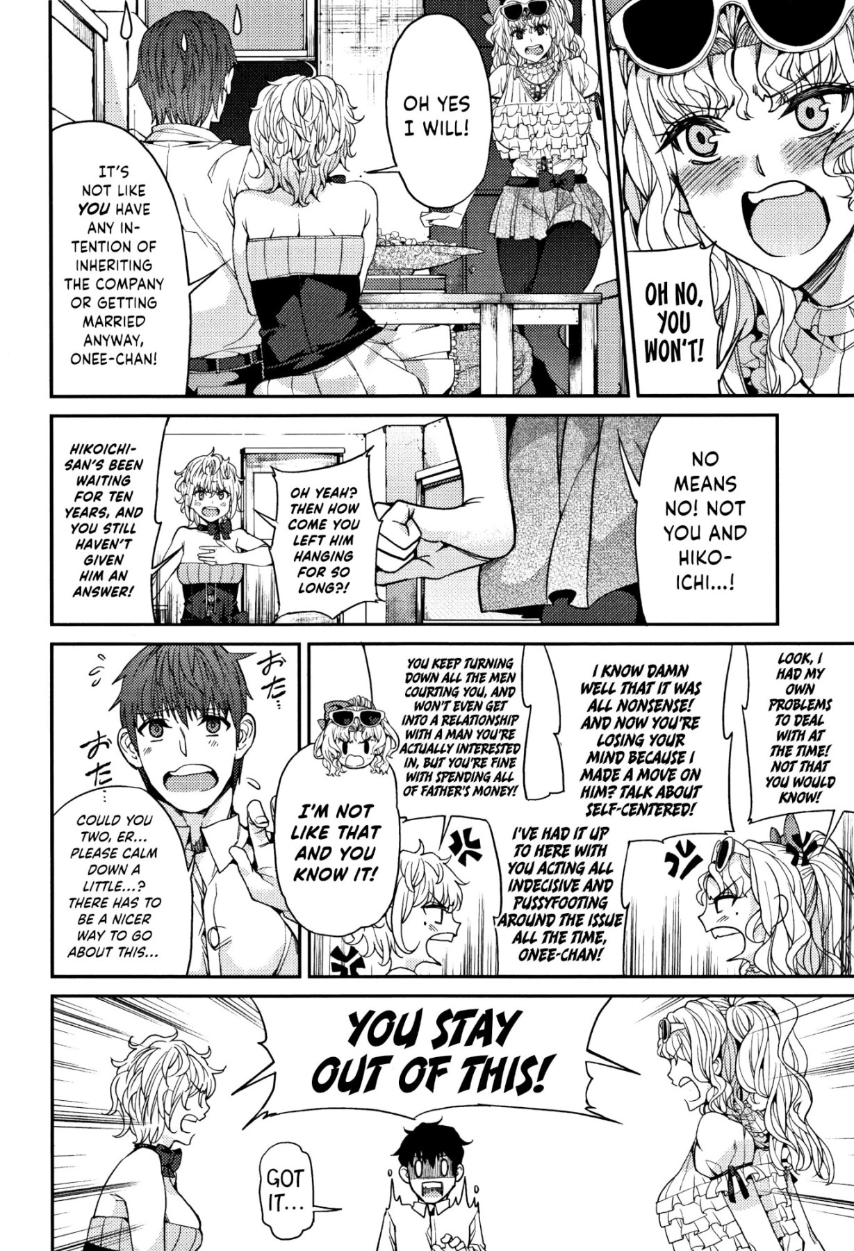 Hentai Manga Comic-Love Triangle-Read-6